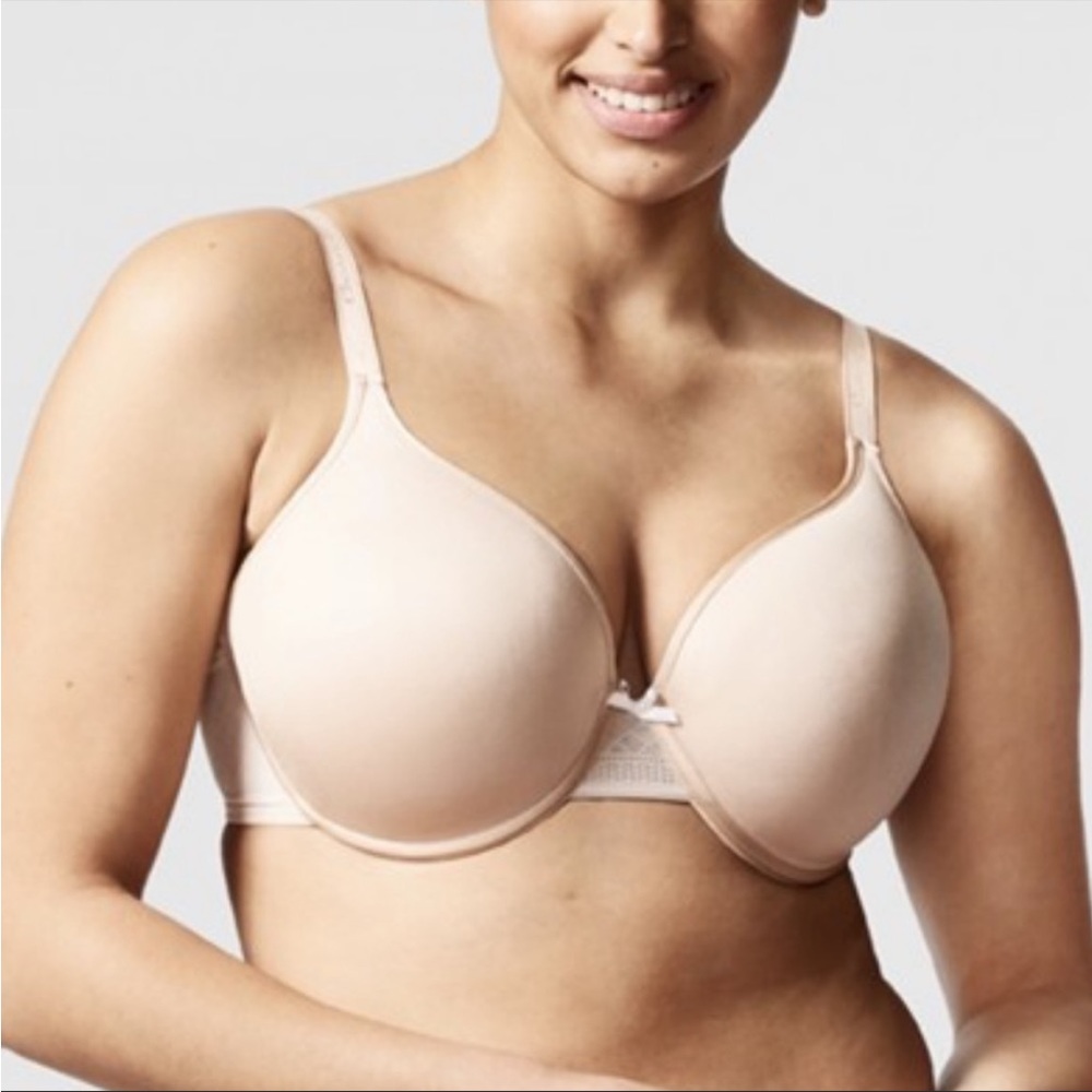 Chantelle C Ideal Back Smoothing Bra in Nude Blush SZ 30DDD NWT